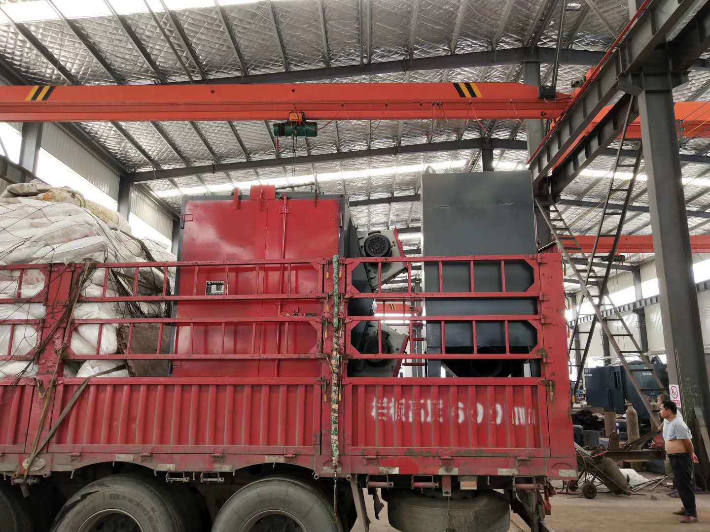 q376吊鉤式拋丸機(jī)發(fā)往福建 q376吊鉤式拋丸機(jī)發(fā)往福建