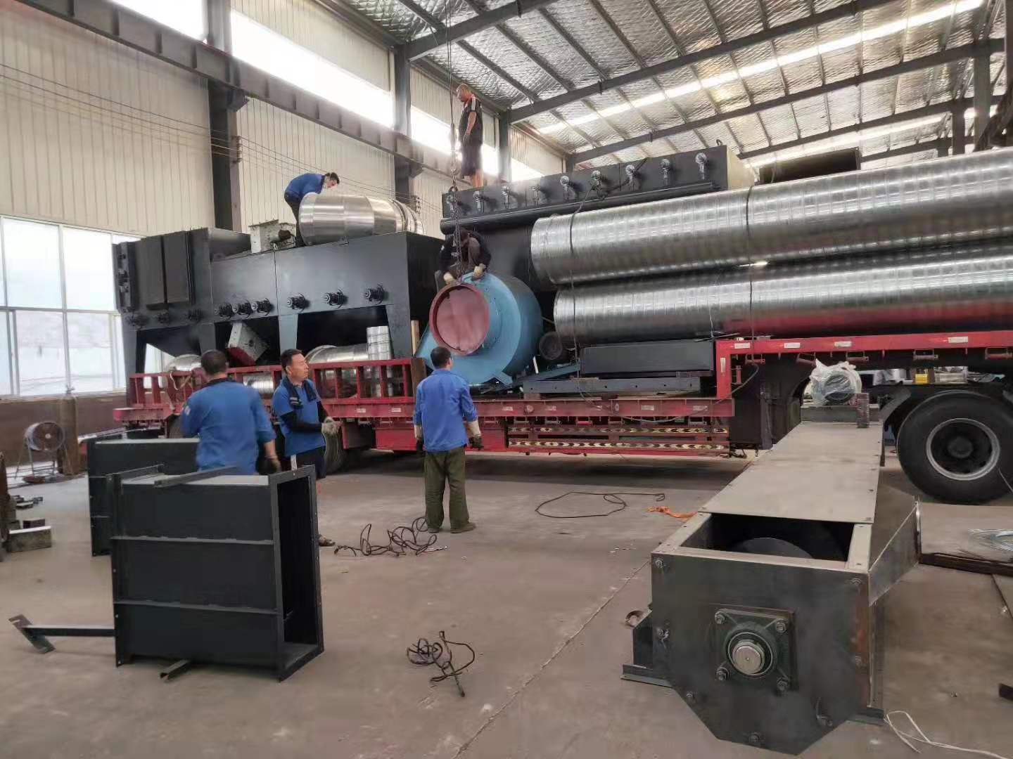 中衛(wèi)市履帶式拋丸機_中衛(wèi)市履帶式拋丸除銹清理機_中衛(wèi)市履帶式噴丸設備_中衛(wèi)市履帶式噴砂機殘渣利用如何？
