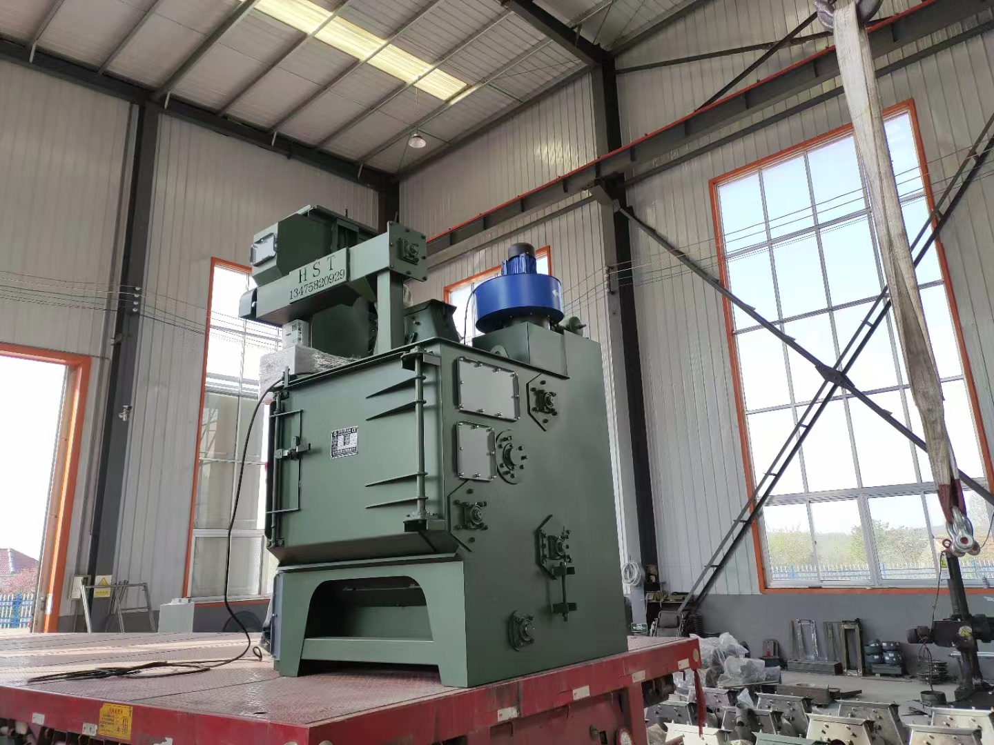 鑄造廠拋丸機(jī)工作原理_鑄造拋丸機(jī)_鍛造鋁拋丸機(jī)