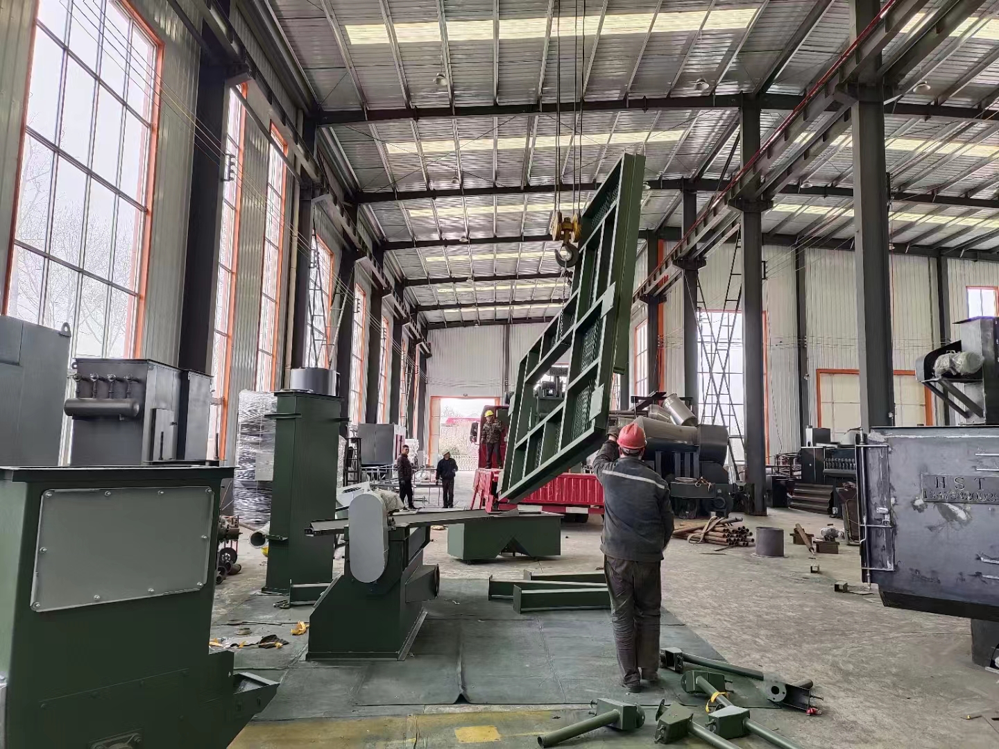 車(chē)載式拋丸機(jī)圖片_車(chē)架拋丸機(jī)_拋丸機(jī)托料架用什么材質(zhì)