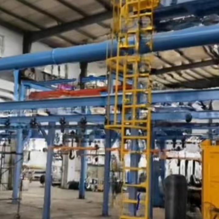 拋丸清理機內(nèi)履帶裝裝視頻_大型拋丸清理機_醫(yī)療床體拋丸清理機